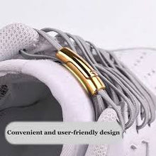 Load image into Gallery viewer, 1pair Magnetic Shoelaces Elastic Locking Shoelace Special Creative No Tie Shoe Laces Kids Adult Unisex Sneakers Laces Strings
