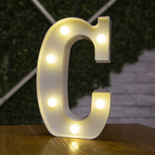 Load image into Gallery viewer, Decorative Letters Alphabet Letter LED Lights Luminous Number Lamp Decoration Battery Night Light Party Baby Bedroom Decoration
