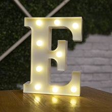 Load image into Gallery viewer, Decorative Letters Alphabet Letter LED Lights Luminous Number Lamp Decoration Battery Night Light Party Baby Bedroom Decoration
