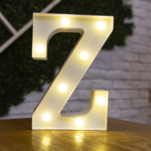 Load image into Gallery viewer, Decorative Letters Alphabet Letter LED Lights Luminous Number Lamp Decoration Battery Night Light Party Baby Bedroom Decoration
